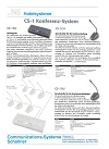 CS-1 Konferenzsystem Seite 2